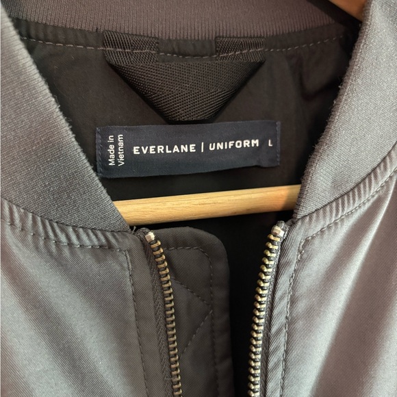 Everlane Charcoal Bomber Jacket - Picture 4 of 10